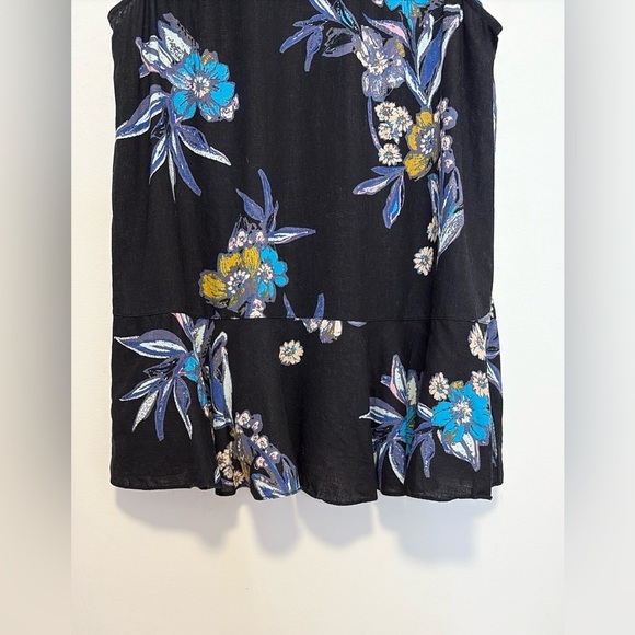 Free People Summer in Tulum Sleeveless Floral Printed Tunic , sz medium - Picture 8 of 10